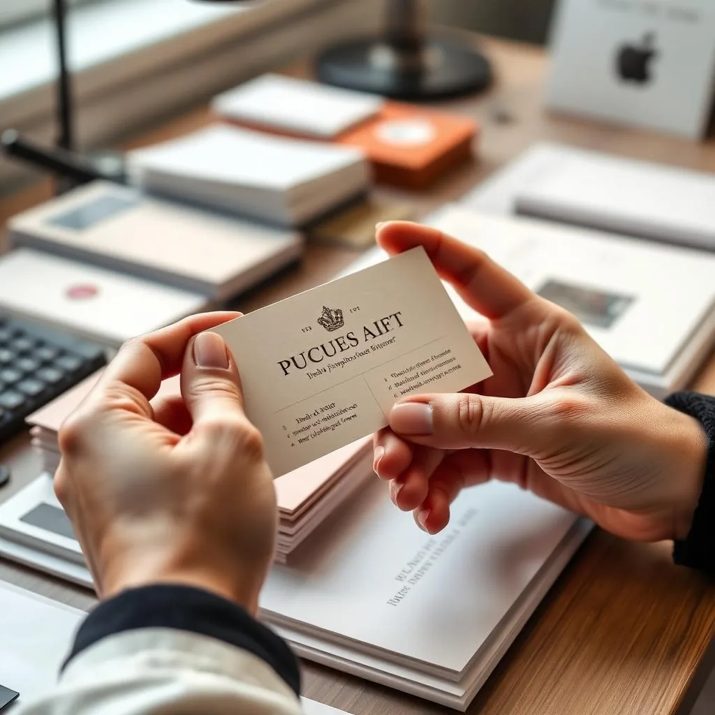 Business card file setup guide — CMYK PDF with 3mm bleed at 300 DPI for printing in Dubai
