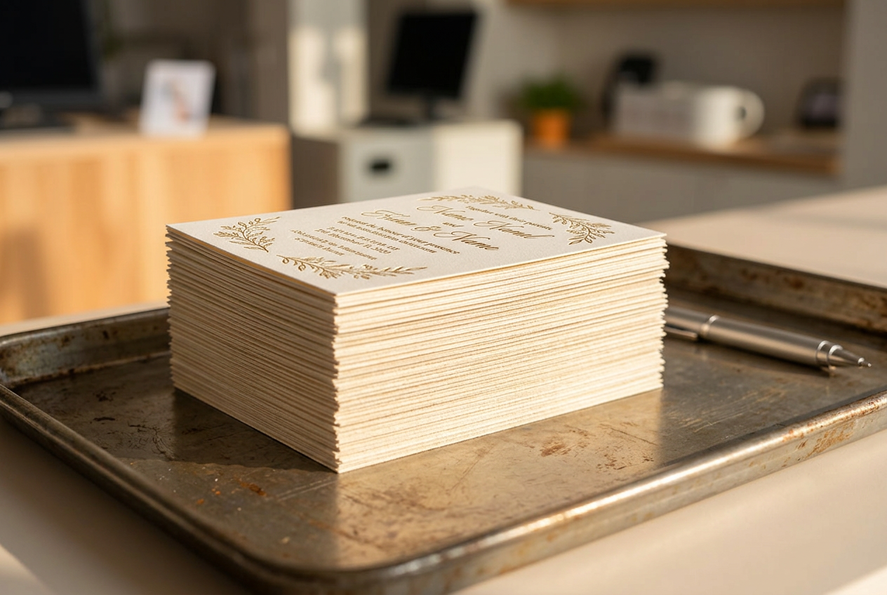 Bespoke wedding invitation cards designed and printed at Al-Anaab Dubai