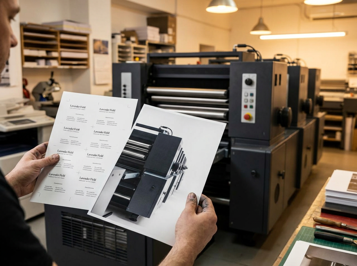 Offset press versus digital press comparison at Al-Anaab Dubai