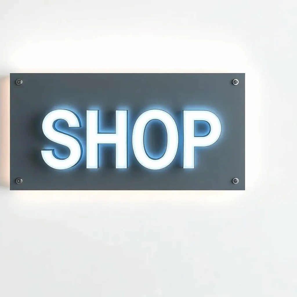 3D signage letters and display signage Dubai