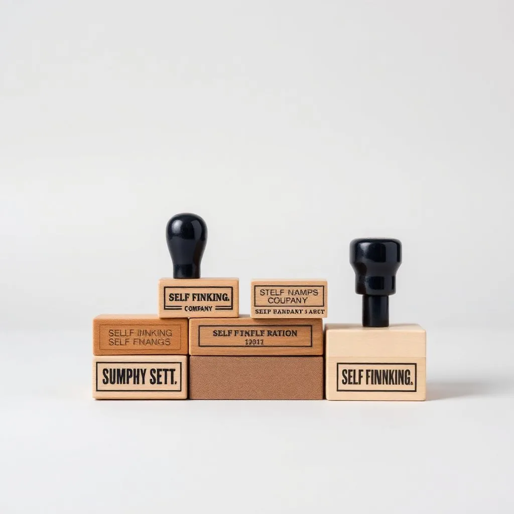 Company rubber stamps and seals made in Dubai